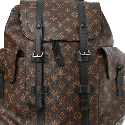 Louis Vuitton Monogram Macassar Christopher PM Backpack 8 of 11