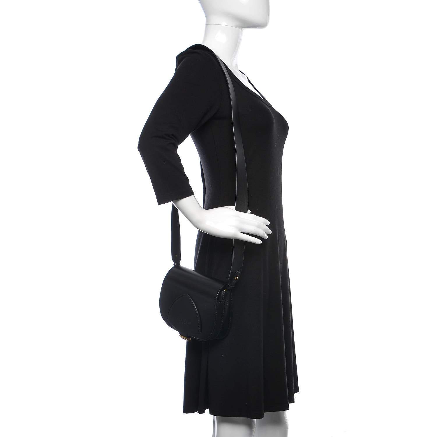 Burberry Supple Bridle Mini Satchel Black 2 of 11