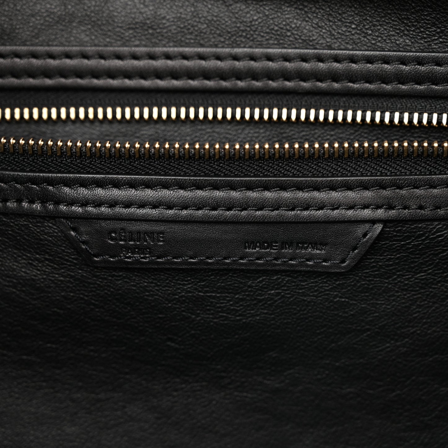 Satin Calfskin Suede Micro Tri-Color Luggage Almond