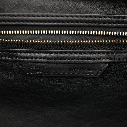 Celine Satin Calfskin Suede Micro Tri-Color Luggage Almond 7 of 13