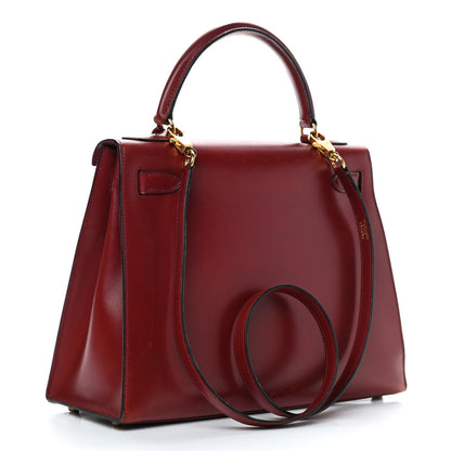 Hermes Box Kelly Sellier 28 Rouge H 3 of 30