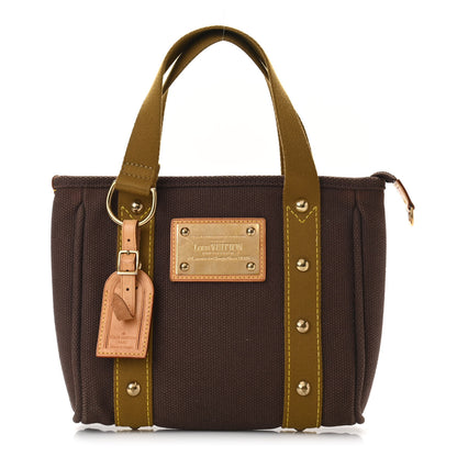 Louis Vuitton Toile Antigua Cabas PM Brown Kaki 1 of 13