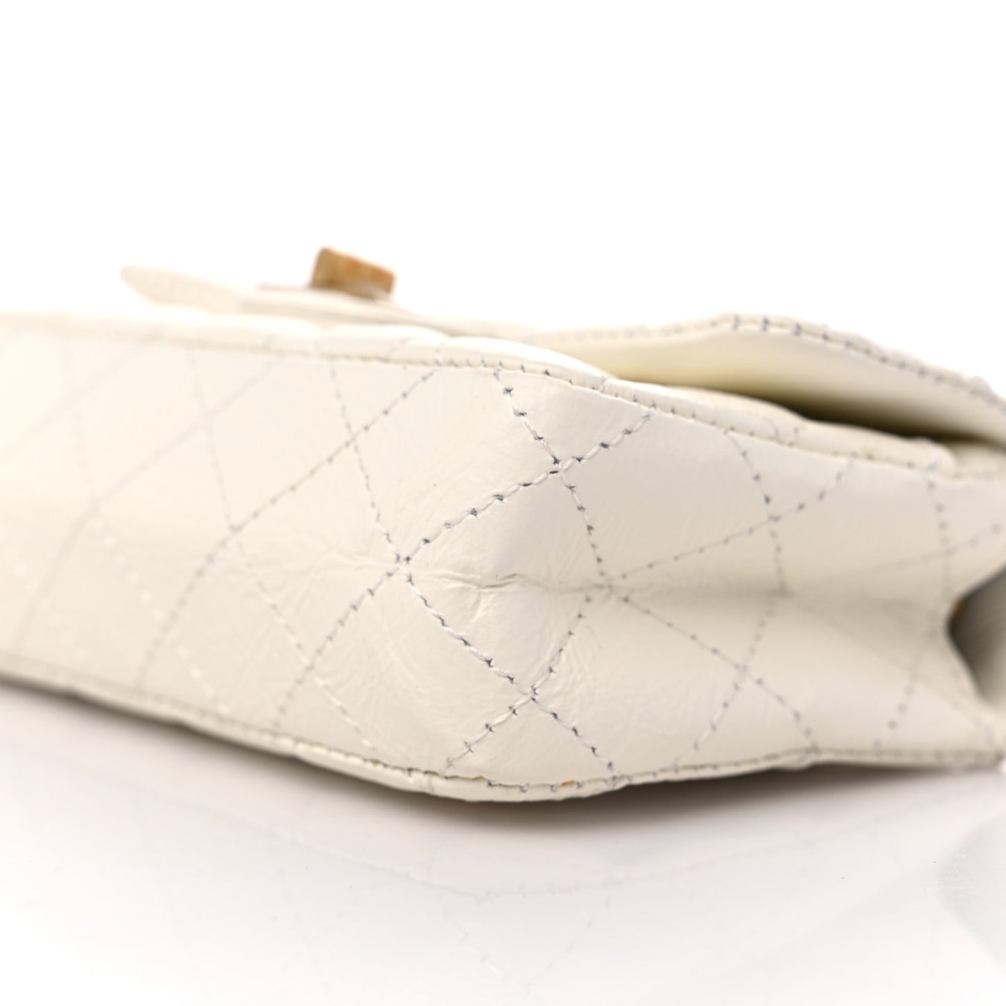 Lambskin Calfskin Tweed Success Story Set of 4 Minis Bags White