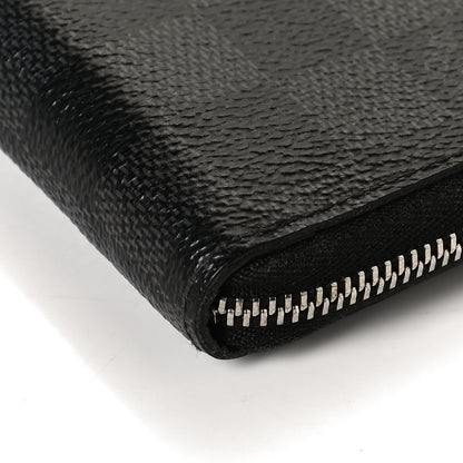Louis Vuitton Damier Graphite Zippy Coin Purse Vertical 10 of 10