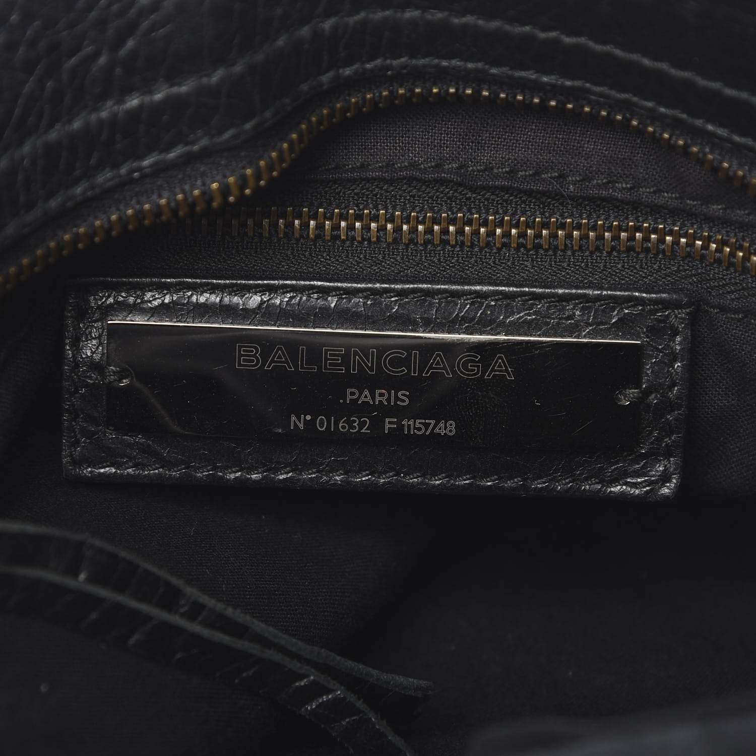 Balenciaga Agneau Classic Hardware City Black 7 of 12
