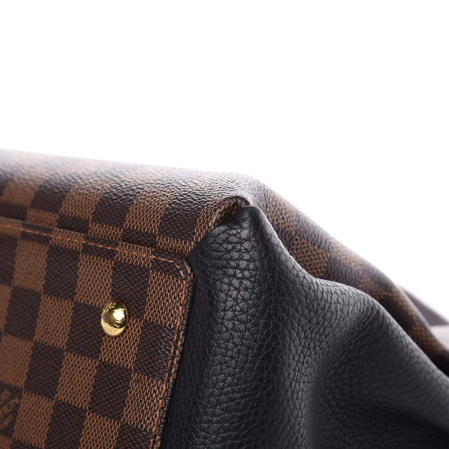 Cuir Taurillon Damier Ebene Normandy Black