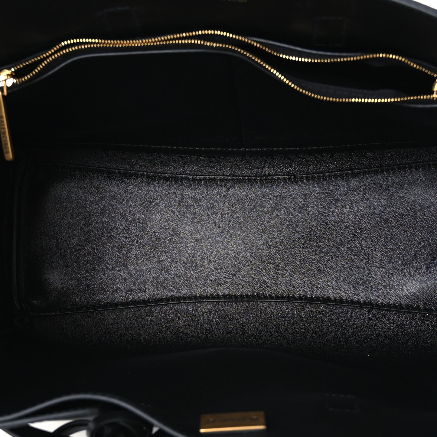 Smooth Calfskin Small Bel Air Carry All Bag Black