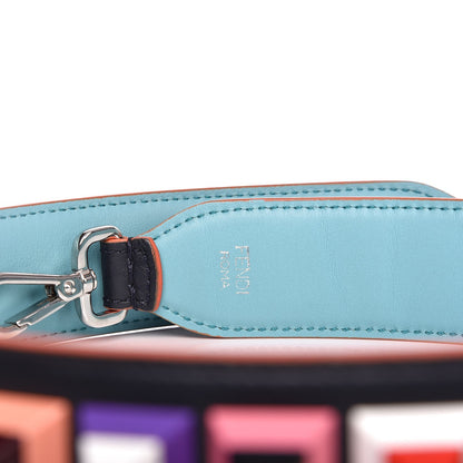 Fendi Calfskin Studded Strap You Navy Multicolor 3 of 3