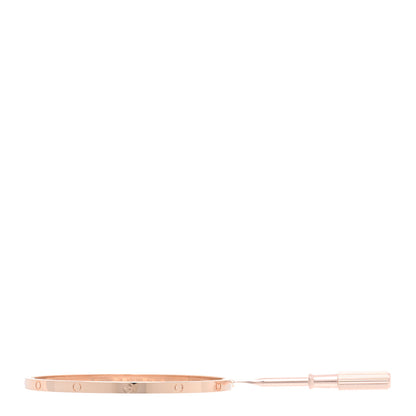 Cartier 18K Pink Gold Small LOVE Bracelet 19 4 of 6