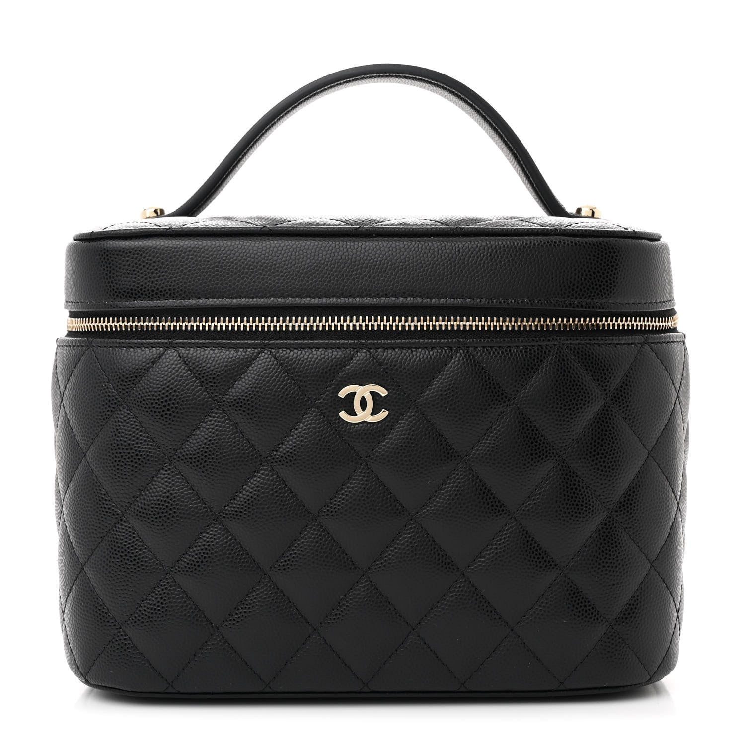 Chanel Caviar Quilted Large Vanity Pouch Black 1 of 11