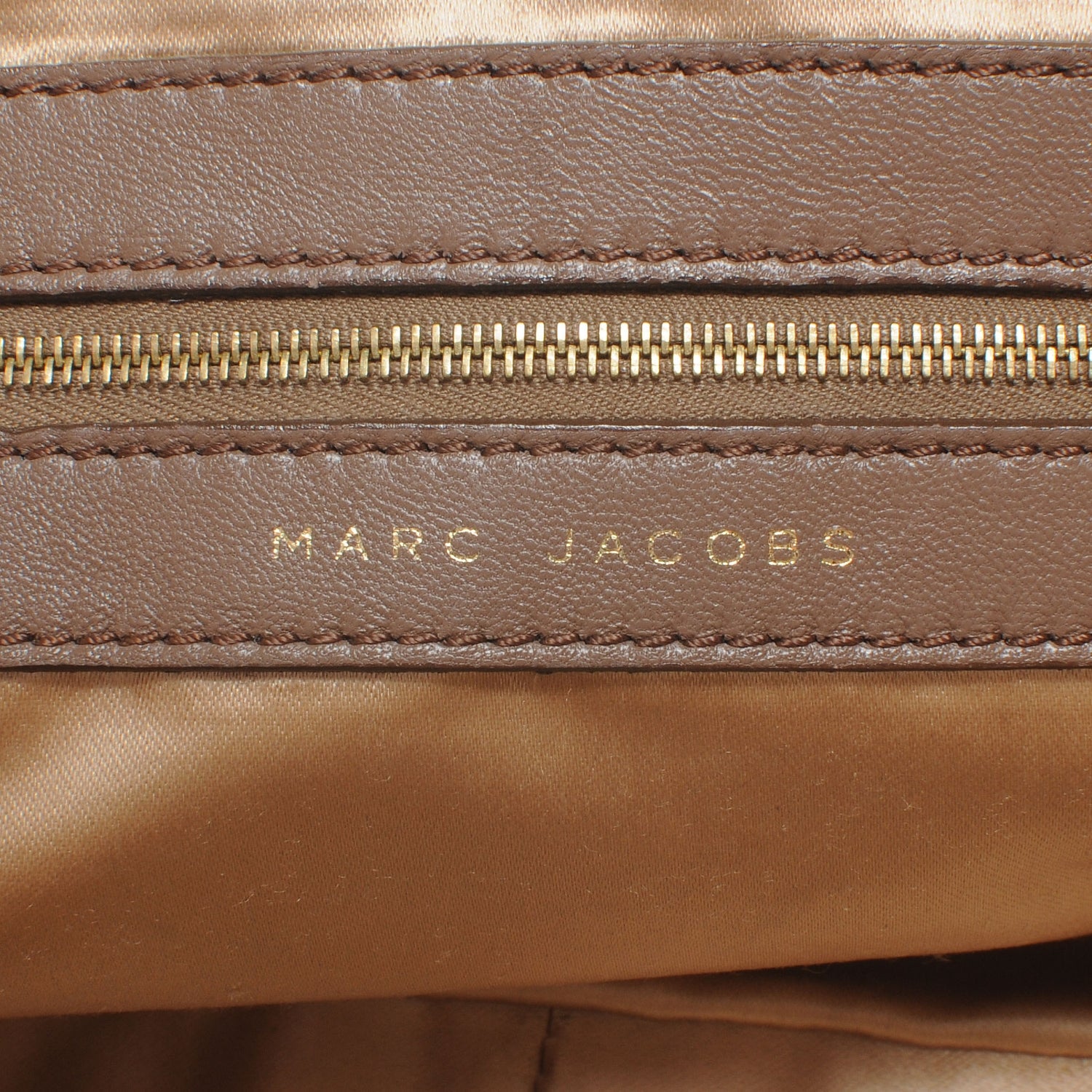 Marc Jacobs Calf Hair and Leather Houndstooth Print Rockstar Jennifer Bag Taupe 6 of 7