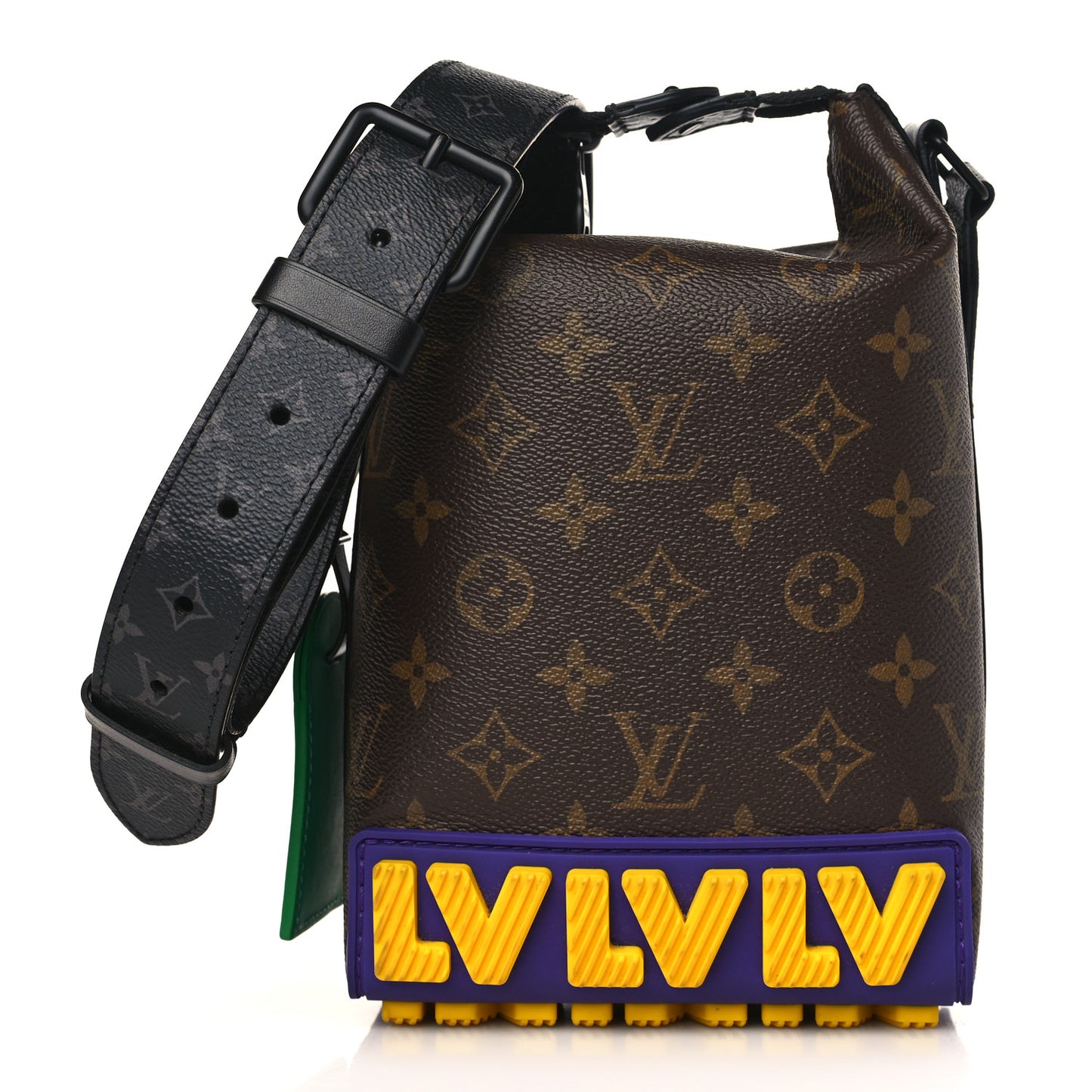 Monogram LV Rubber Cruiser Messenger Multicolor