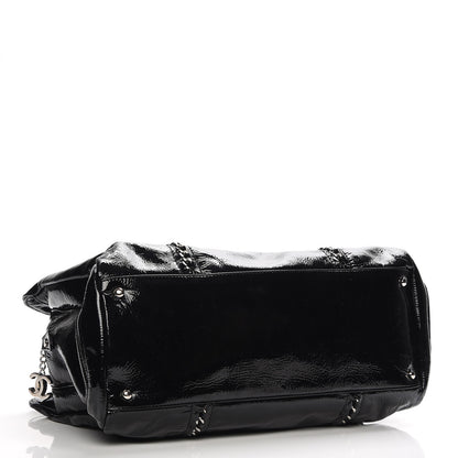 Chanel Patent Calfskin Large Luxe Ligne Tote Black 11 of 15