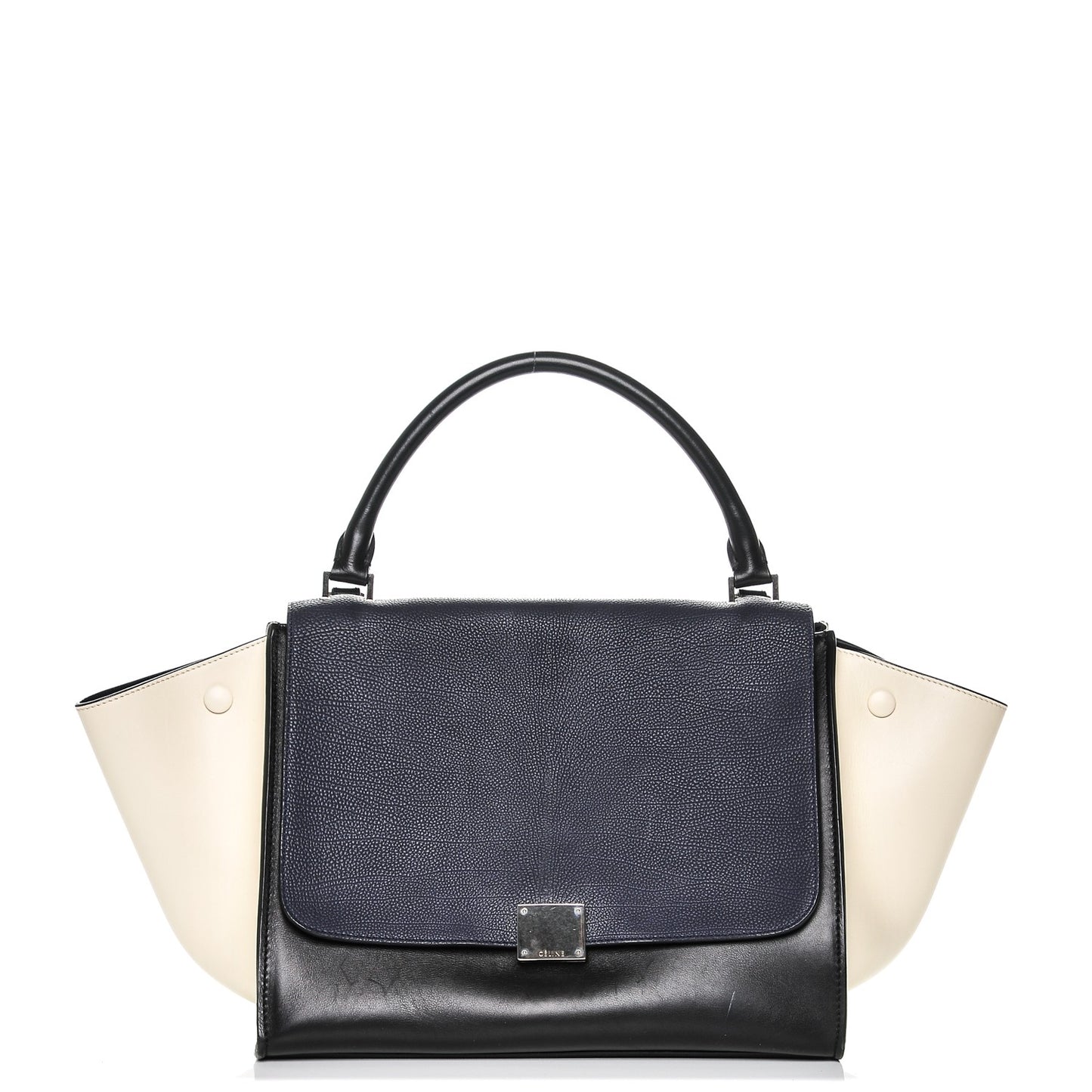 Velluto Calfskin Medium Tri-Color Trapeze