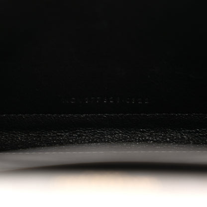 Saint Laurent Grain De Poudre Matelasse Chevron Monogram Chain Wallet Fog 7 of 11