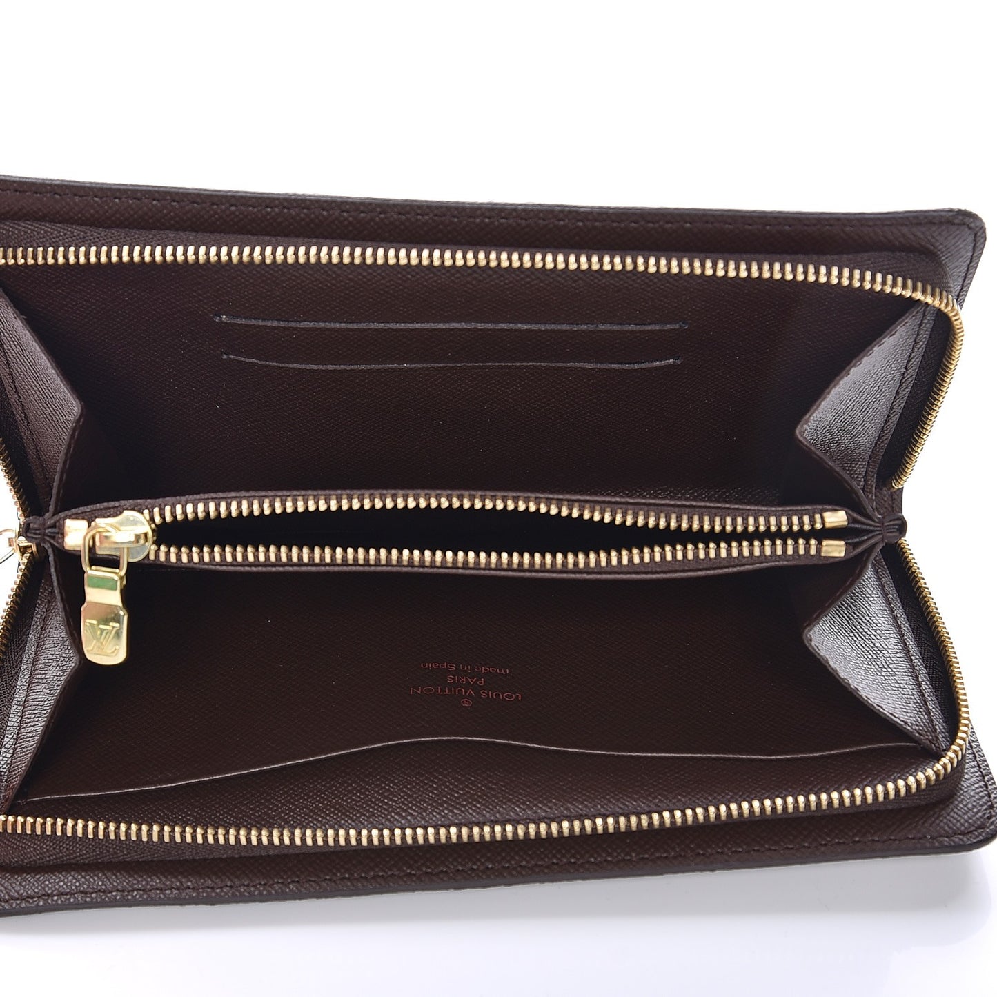 Damier Ebene Porte-Monnaie Zippy Wallet