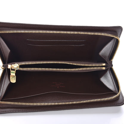Louis Vuitton Damier Ebene Porte-Monnaie Zippy Wallet 5 of 8