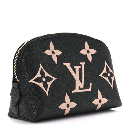 Louis Vuitton Empreinte Monogram Giant Cosmetic Pouch Black Beige 3 of 9