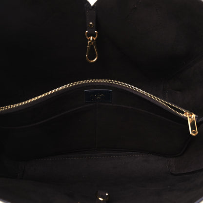 Louis Vuitton Calfskin Monogram Kimono Tote Black 5 of 9