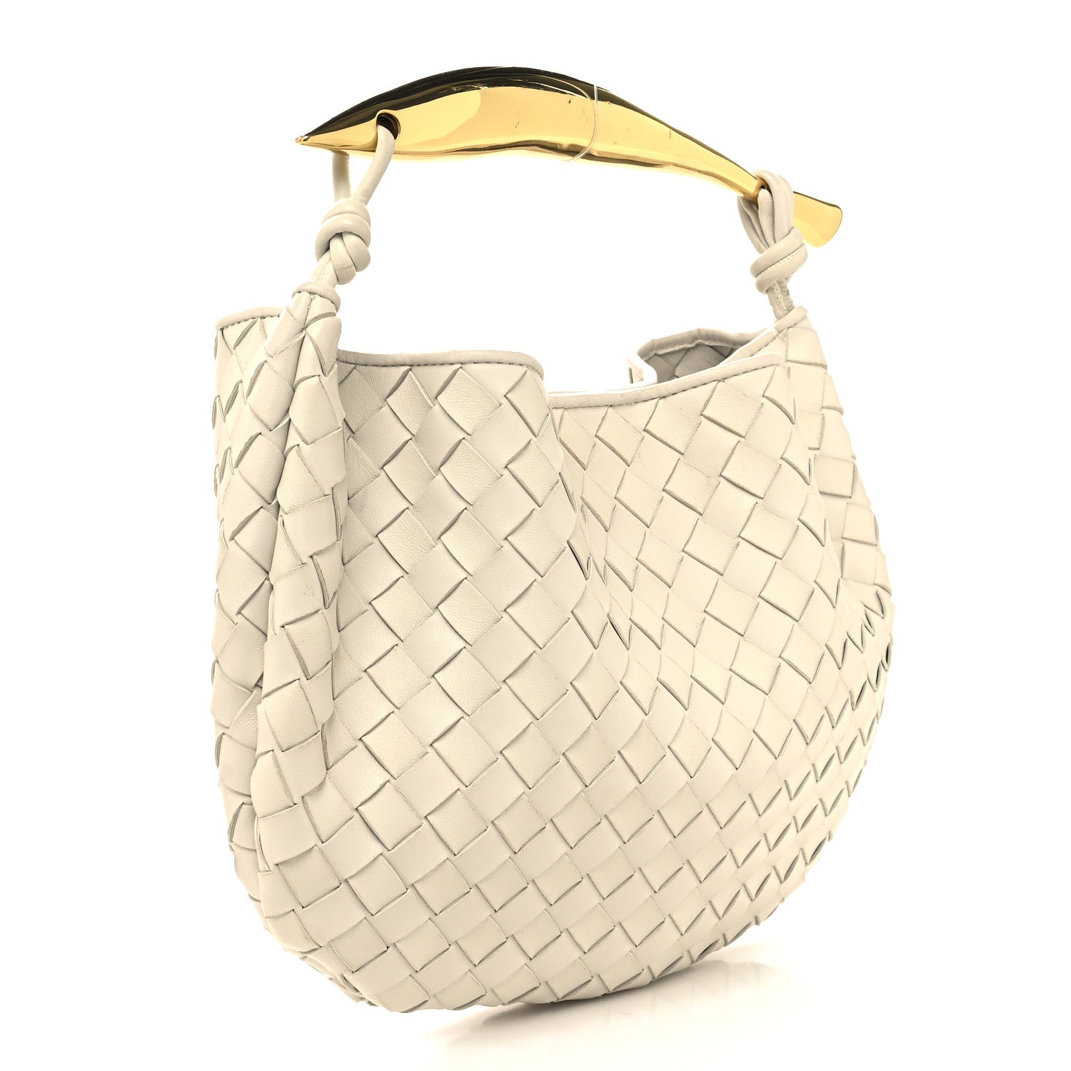 Bottega Veneta Nappa Intrecciato Sardine Bag Chalk 3 of 12