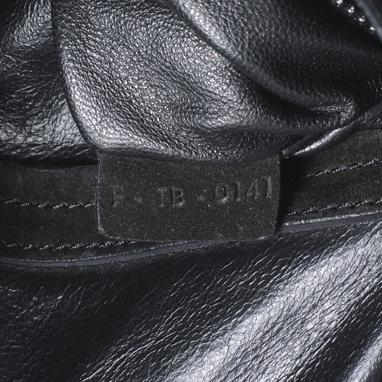 Celine Suede Patent Leather Large Phantom Luggage Black 8 of 8