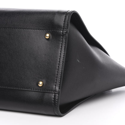 Chanel Caviar Medium Studded Deauville Tote Black 10 of 12
