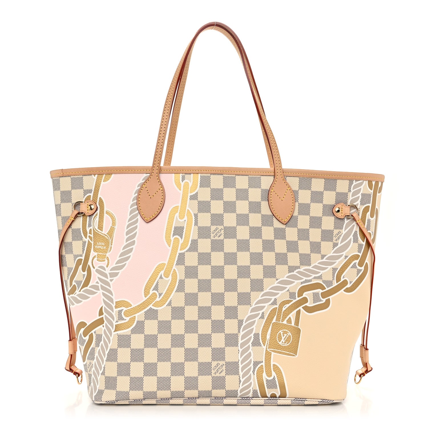 Louis Vuitton Damier Azur Nautical Neverfull MM 1 of 10