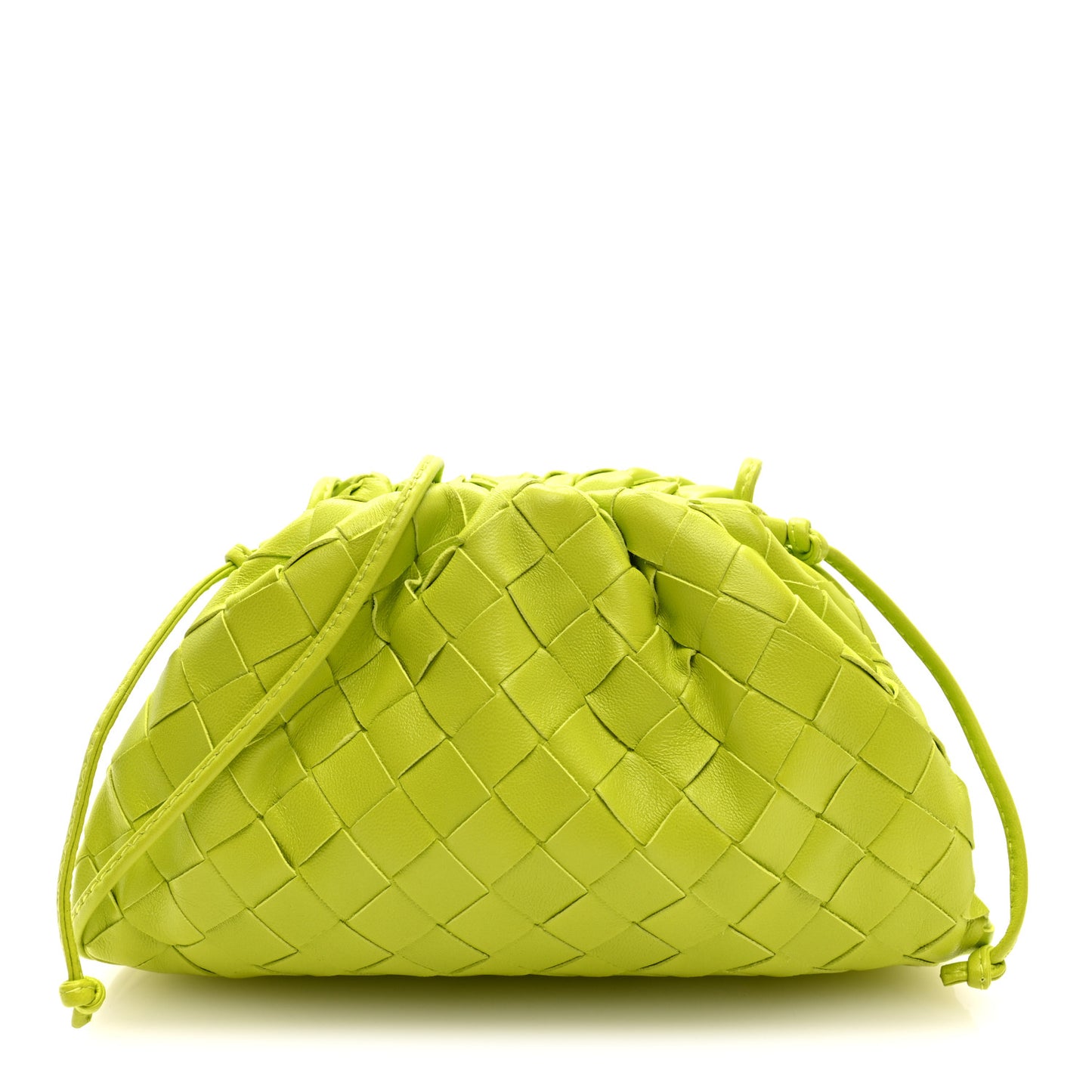 Nappa Intrecciato The Mini Pouch Kiwi