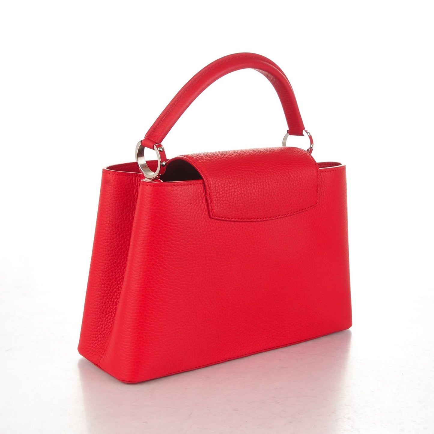 Taurillon Capucines PM Rubis