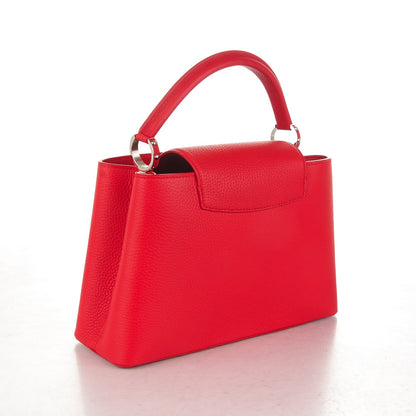 Louis Vuitton Taurillon Capucines PM Rubis 3 of 6