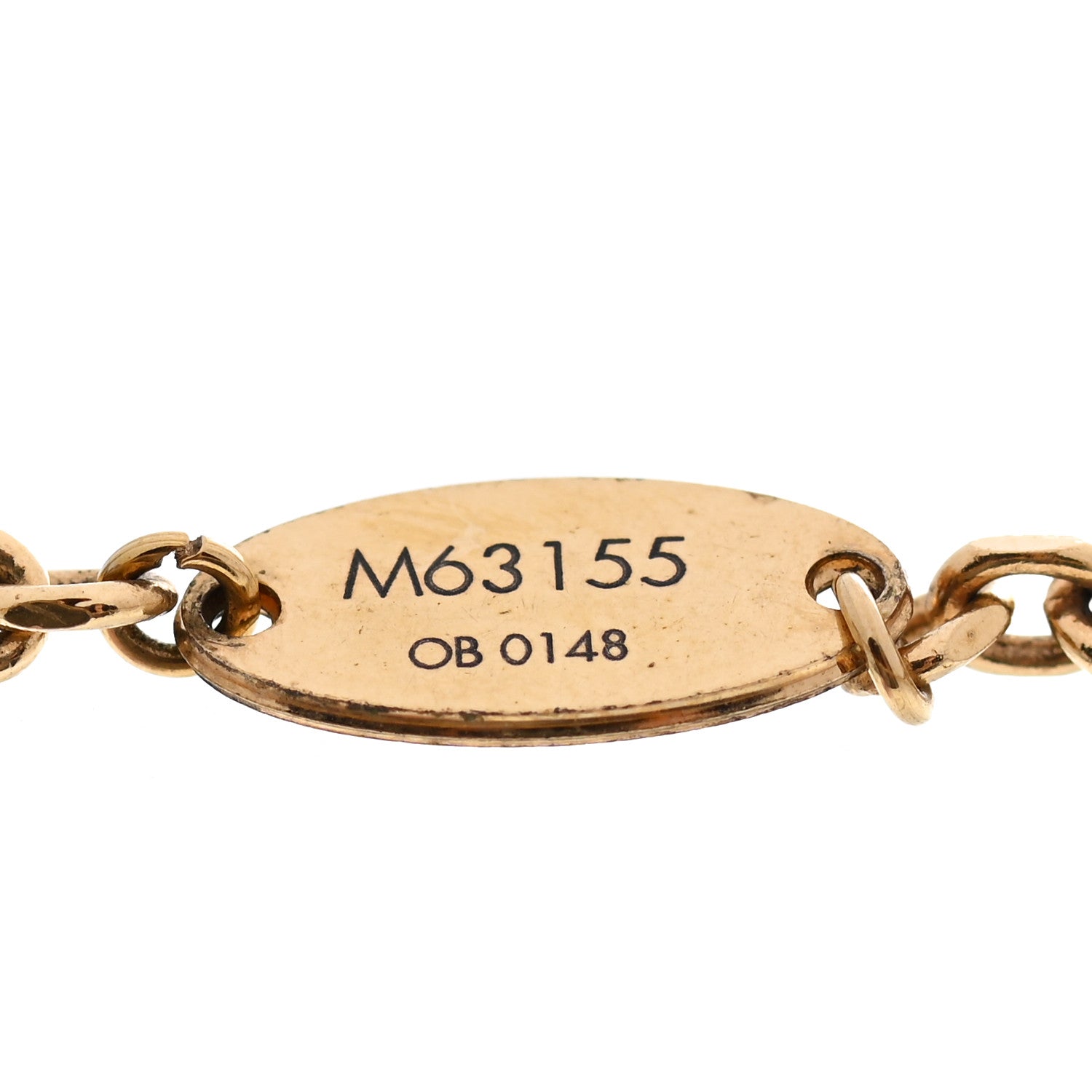 Louis Vuitton Monogram Miss LV Bracelet Gold 5 of 5