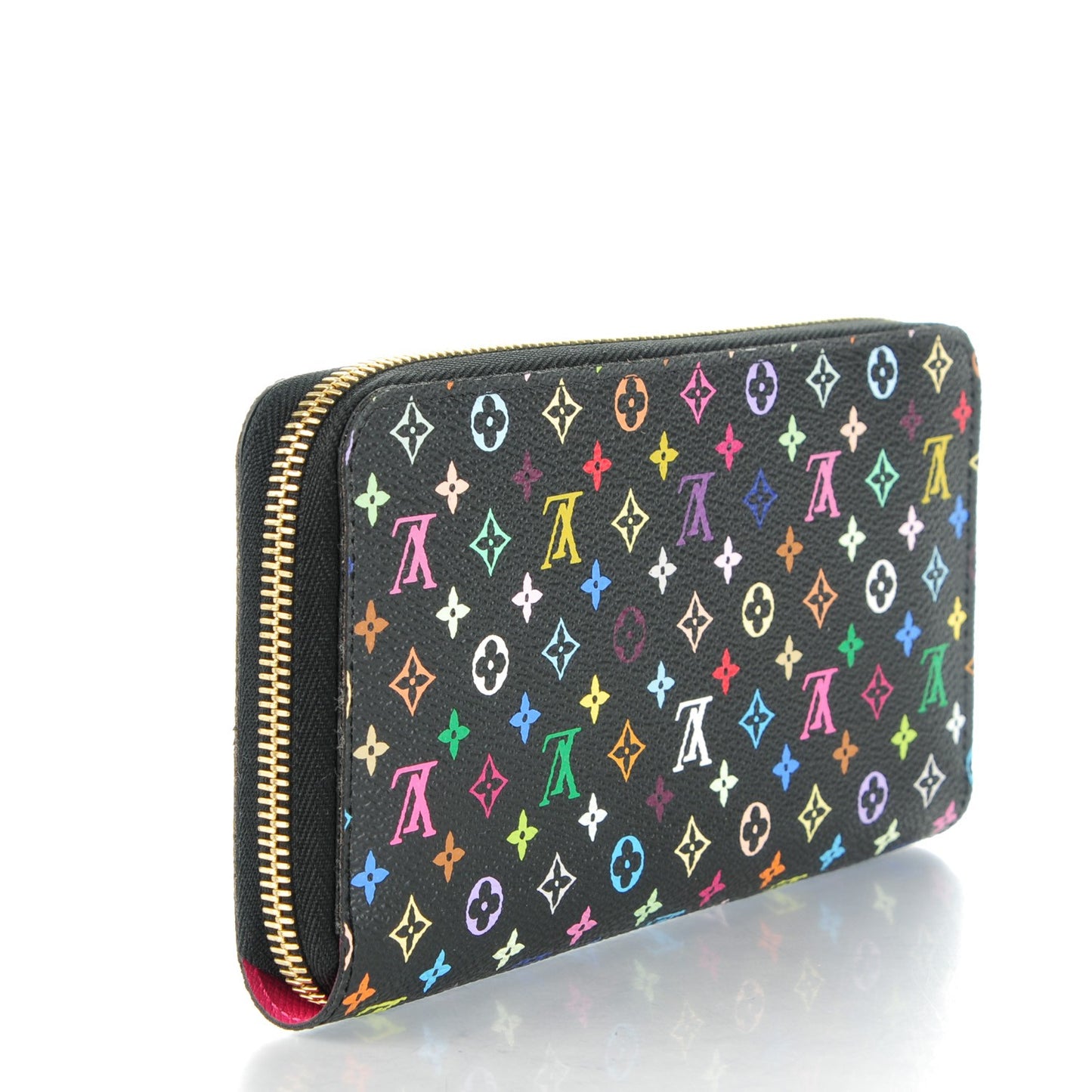 Monogram Multicolor Zippy Wallet Black Grenade