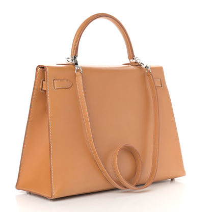Hermes Vache Natural Kelly Sellier 35 3 of 16