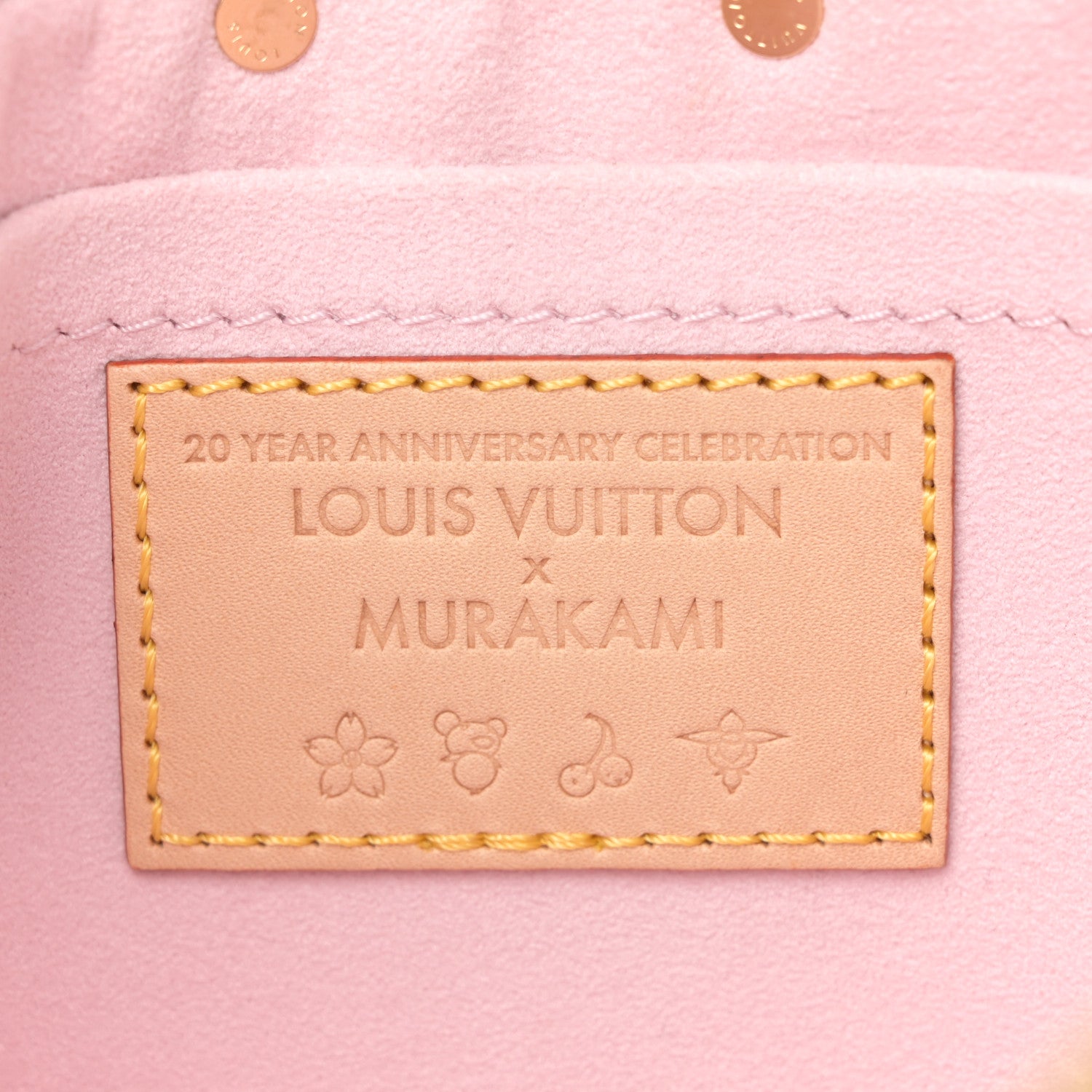 Louis Vuitton LV X TM Monogram Pochette Accessories Sakura Brown 6 of 10
