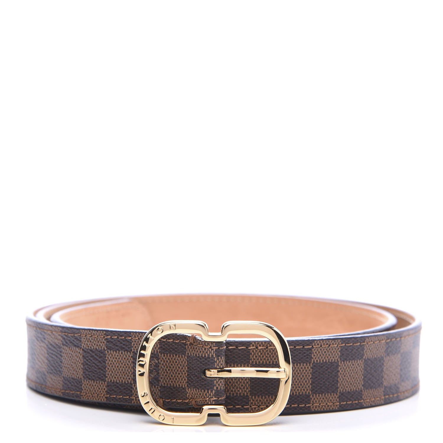 Louis Vuitton Damier Ebene Mini 25mm Belt 90 36 1 of 8