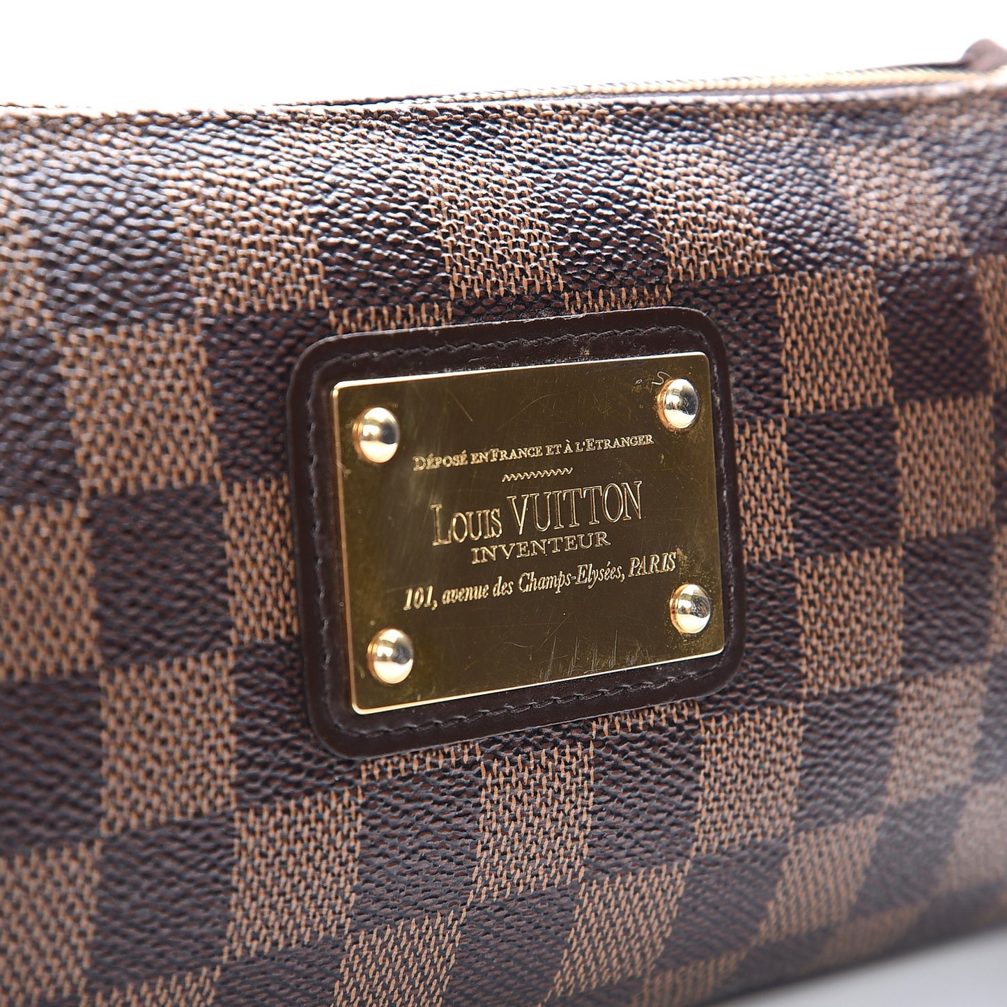 Damier Ebene Eva Clutch
