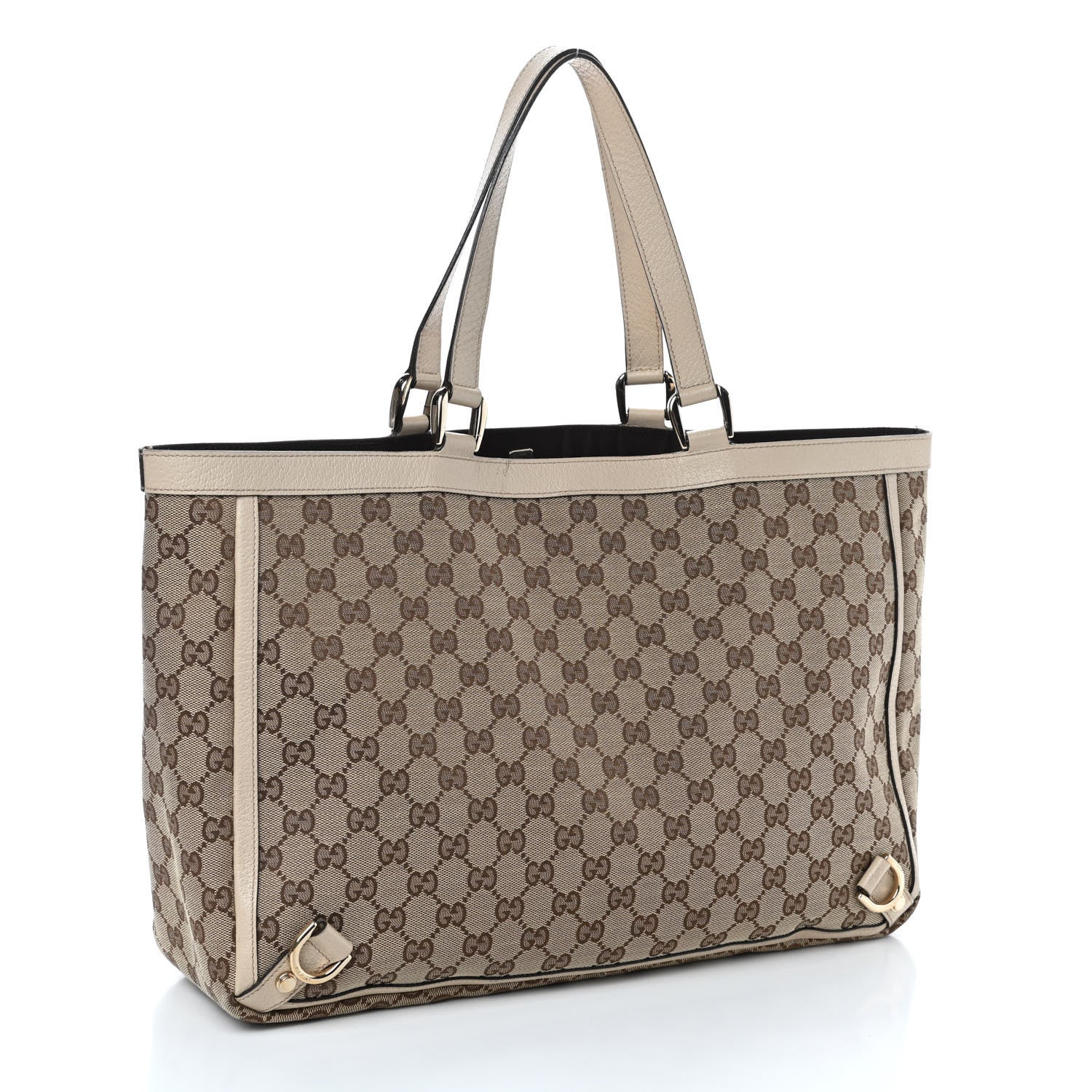 Gucci Monogram Large Abbey Tote Off White 3 of 9
