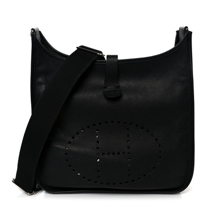 Hermes Taurillon Clemence Evelyne III GM Black 1 of 11