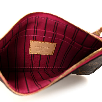 Louis Vuitton Monogram Neverfull PM Pochette Pivoine 5 of 7