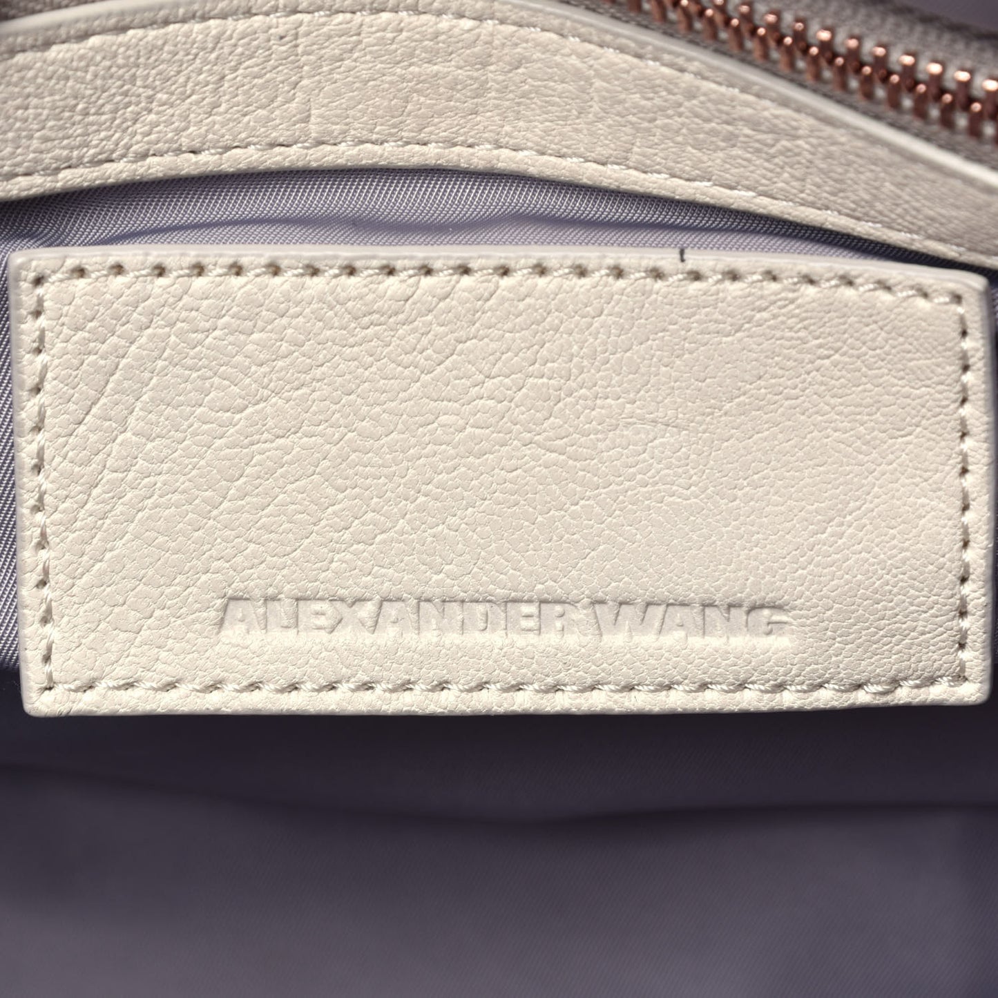 Pebbled Lambskin Rockie Dune Rose Gold Hardware