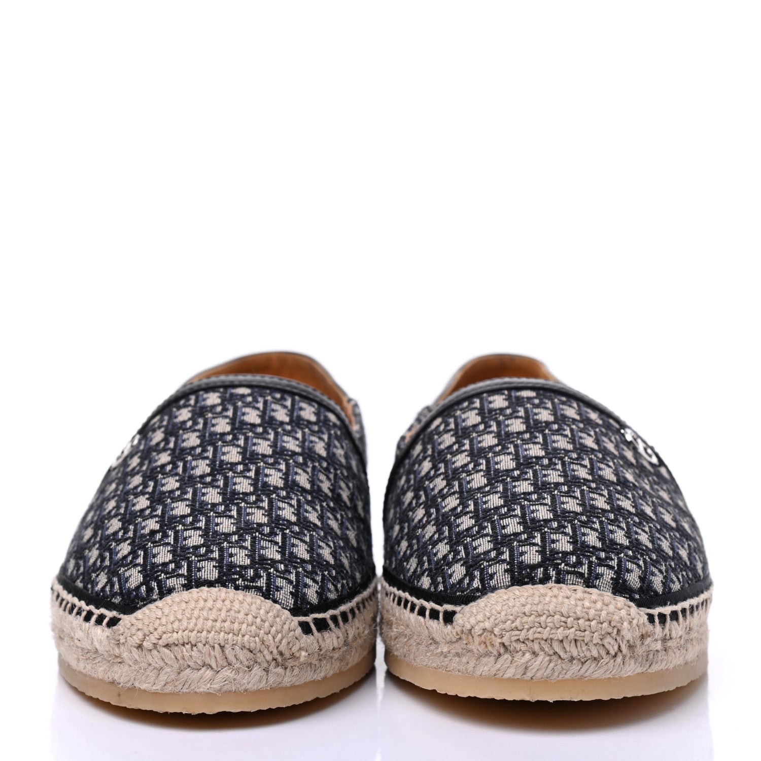 Christian Dior Oblique Mens Paradise Espadrilles 43 Beige Blue