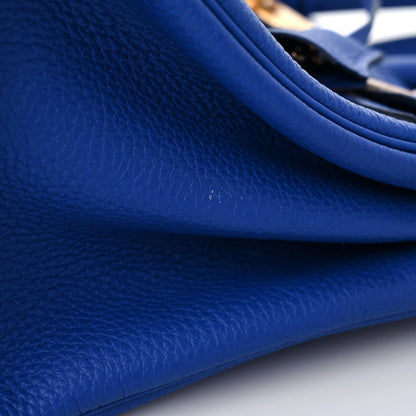 Hermes Togo Birkin 30 Bleu Royal 11 of 14