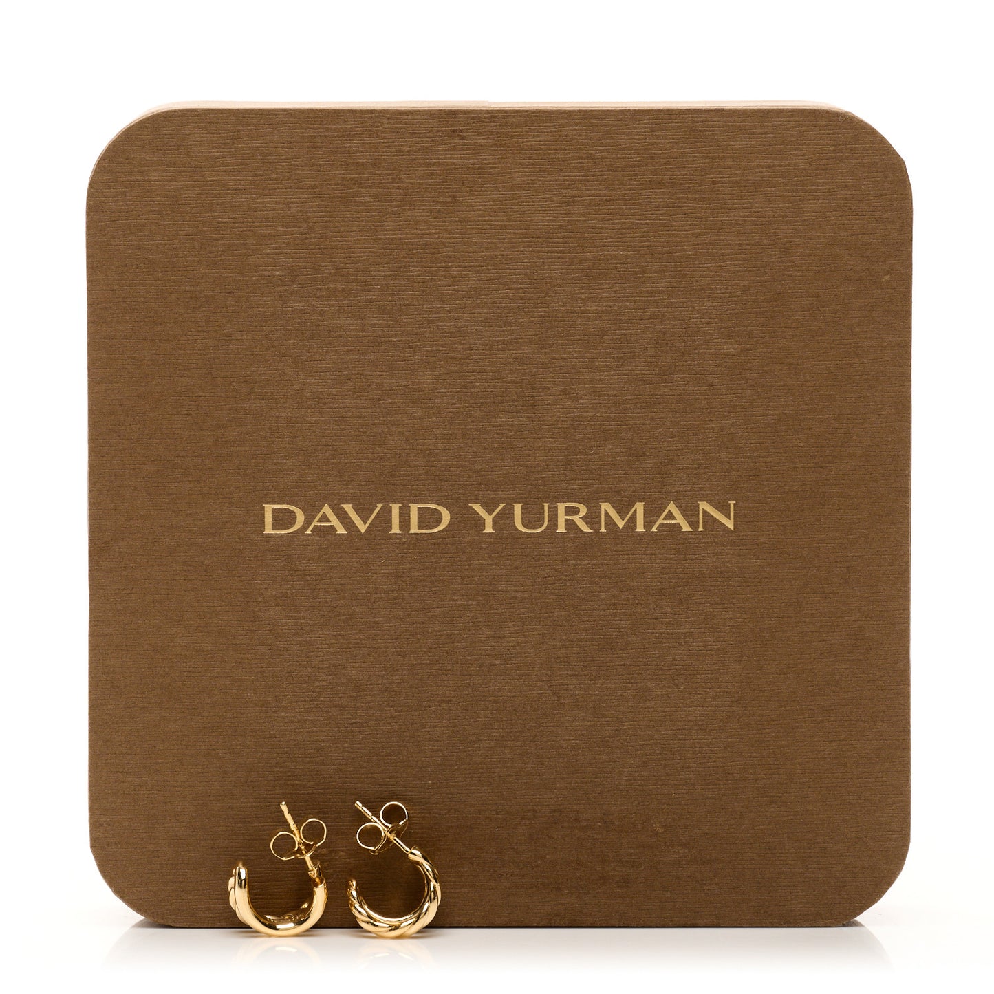 18K Yellow Gold Mercer Double Huggie Hoop Earrings
