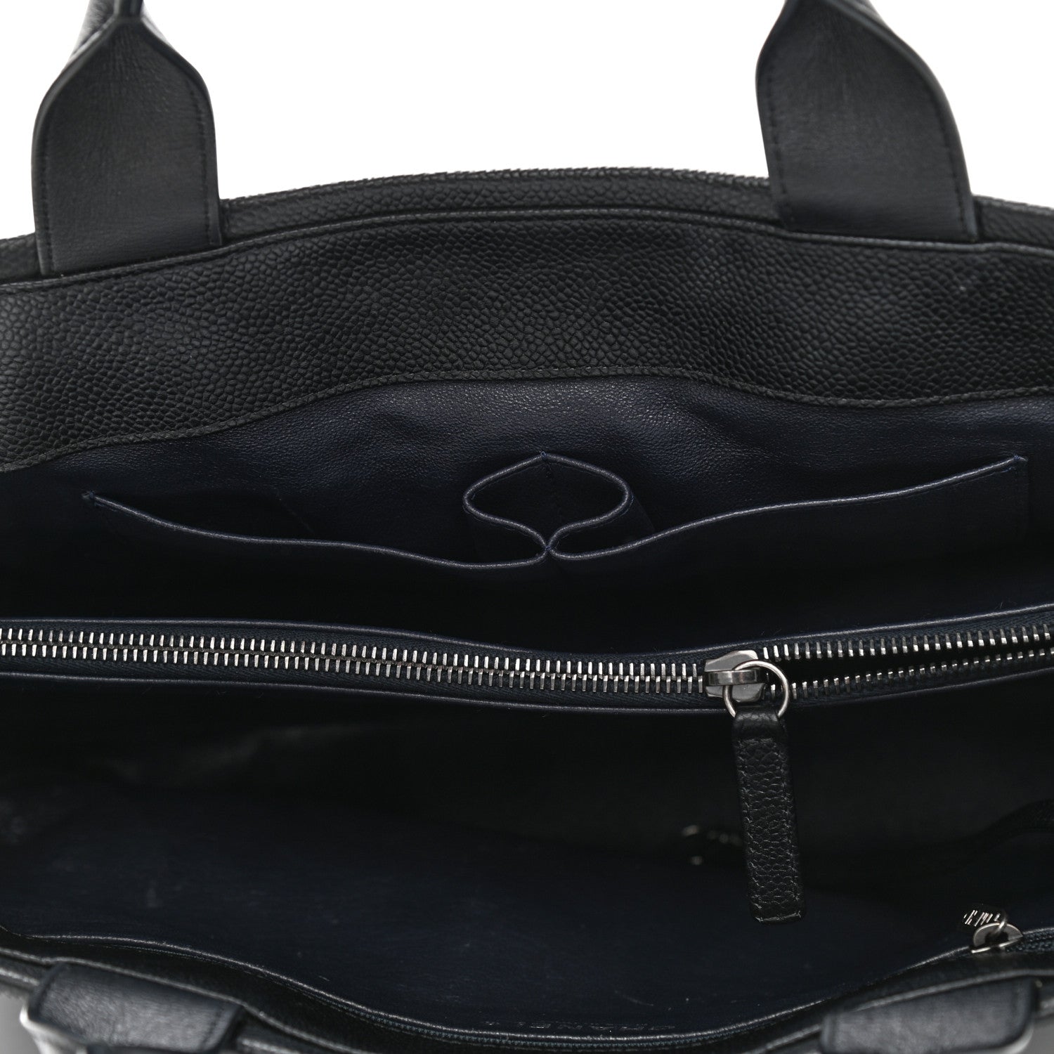 Chanel Caviar Lambskin Quilted Large Coco Break Shopping Bag Black 13 of 13