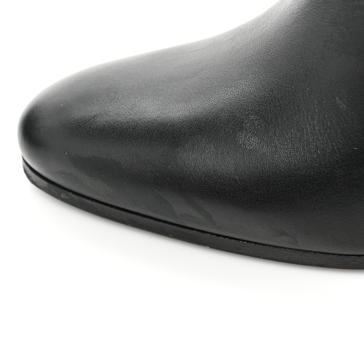Hermes Calfskin Saint Germain Ankle Boots 36.5 Black 9 of 11