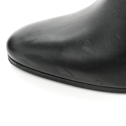 Hermes Calfskin Saint Germain Ankle Boots 36.5 Black 9 of 11