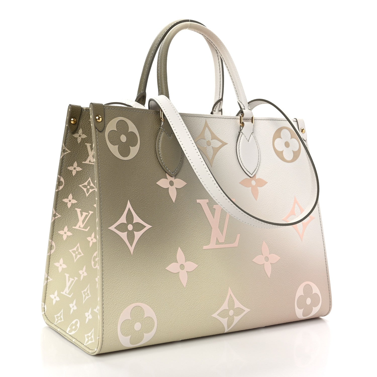Louis Vuitton Monogram Giant Spring In The City OnTheGo MM Sunset Kaki 3 of 8