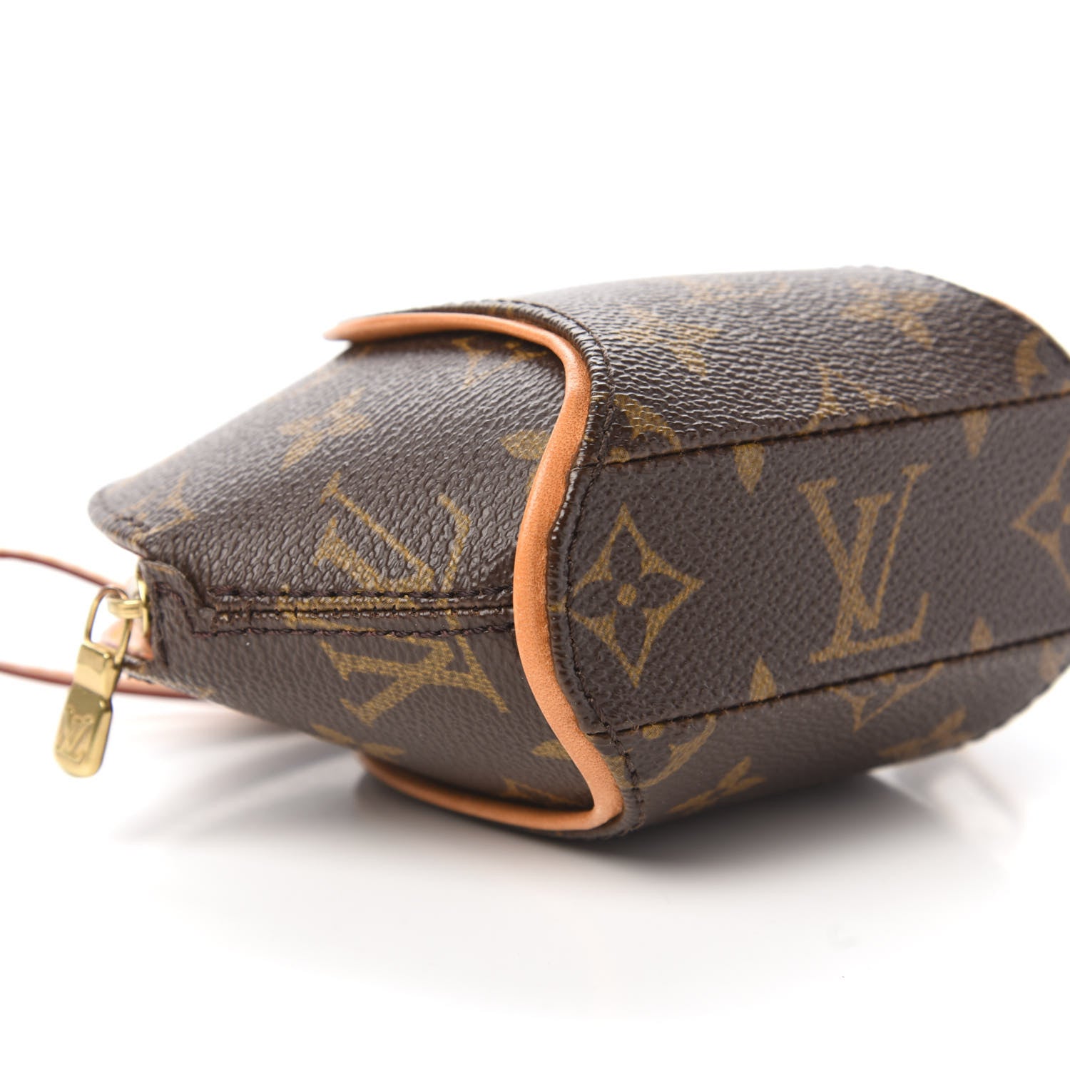 Louis Vuitton Monogram Mini Ellipse Wristlet Clutch 6 of 10
