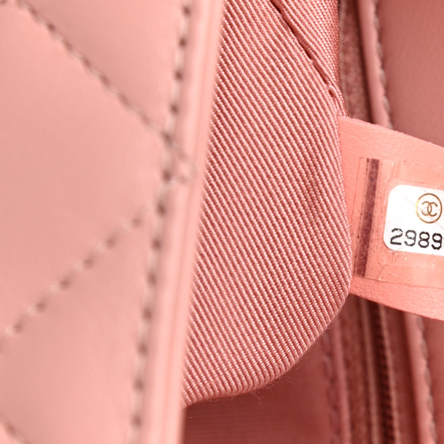 Chanel Calfskin Quilted Enchained Flap Light Pink 7 of 10