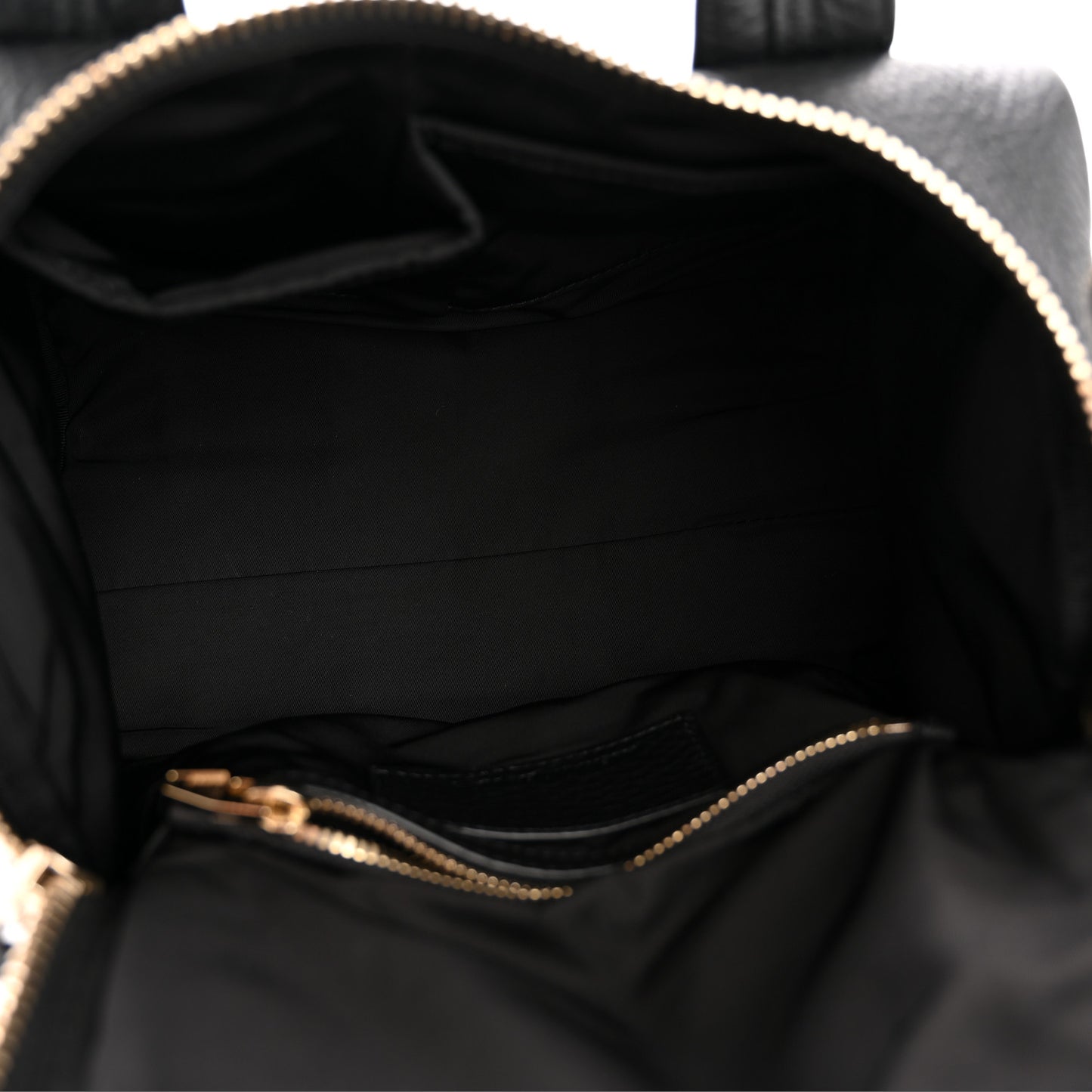 Pebbled Lambskin Rockie Black Pale Gold Hardware